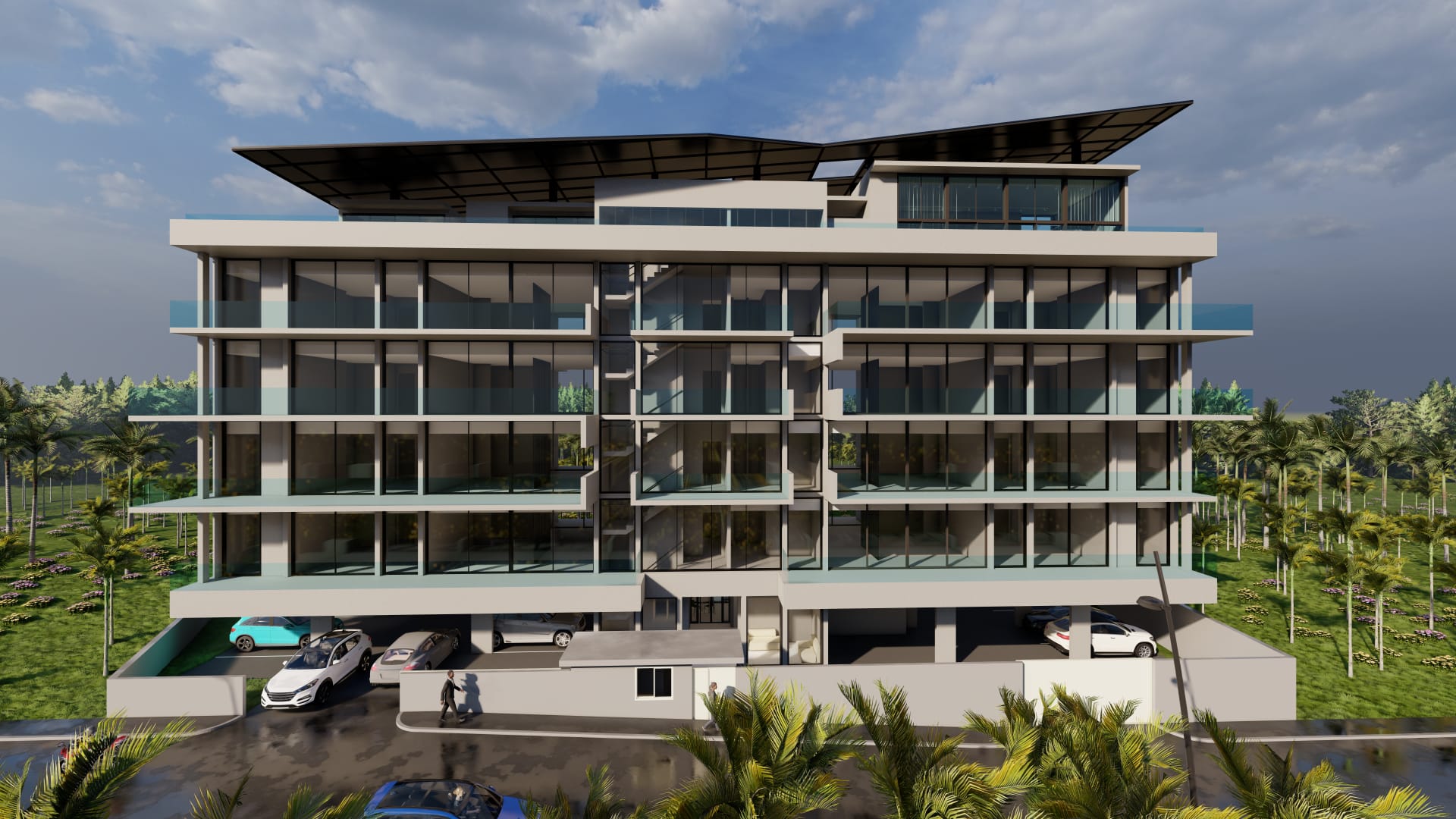 Rendu 3D immeuble JERU GROUP